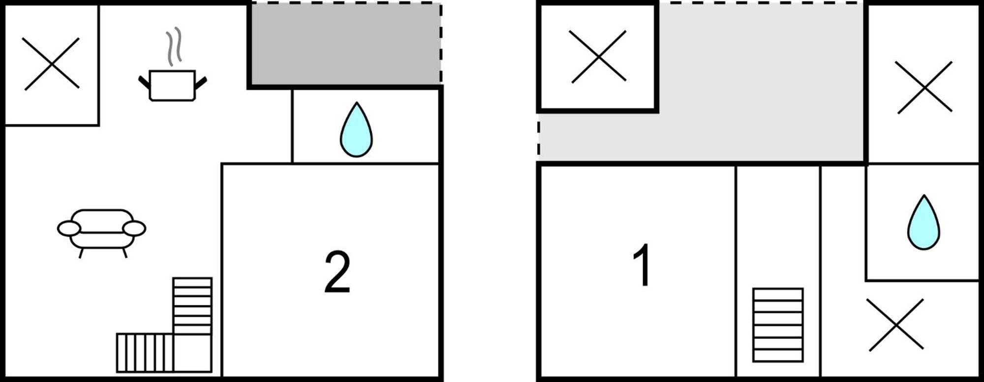 2 Bedroom Cozy Home In グラサレマ エクステリア 写真